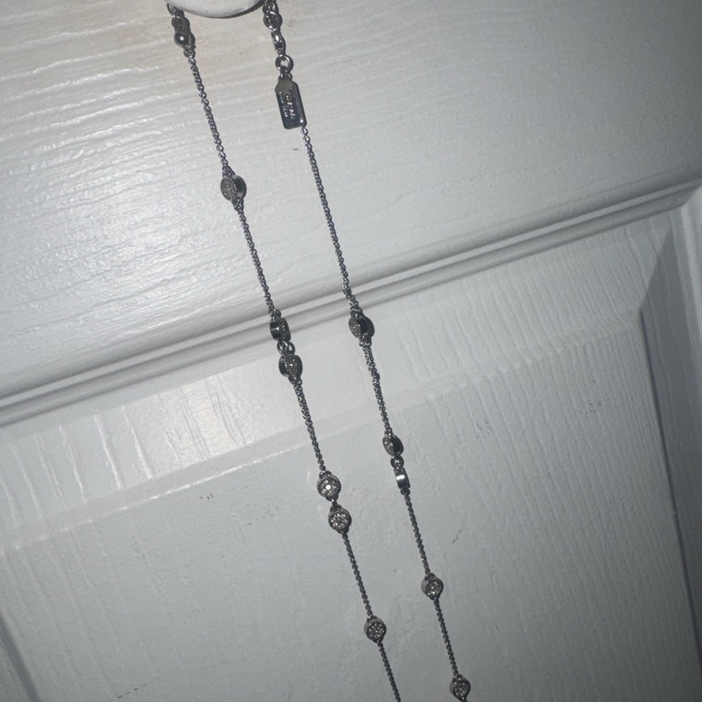 Kate Spade Silver Beaded Necklace